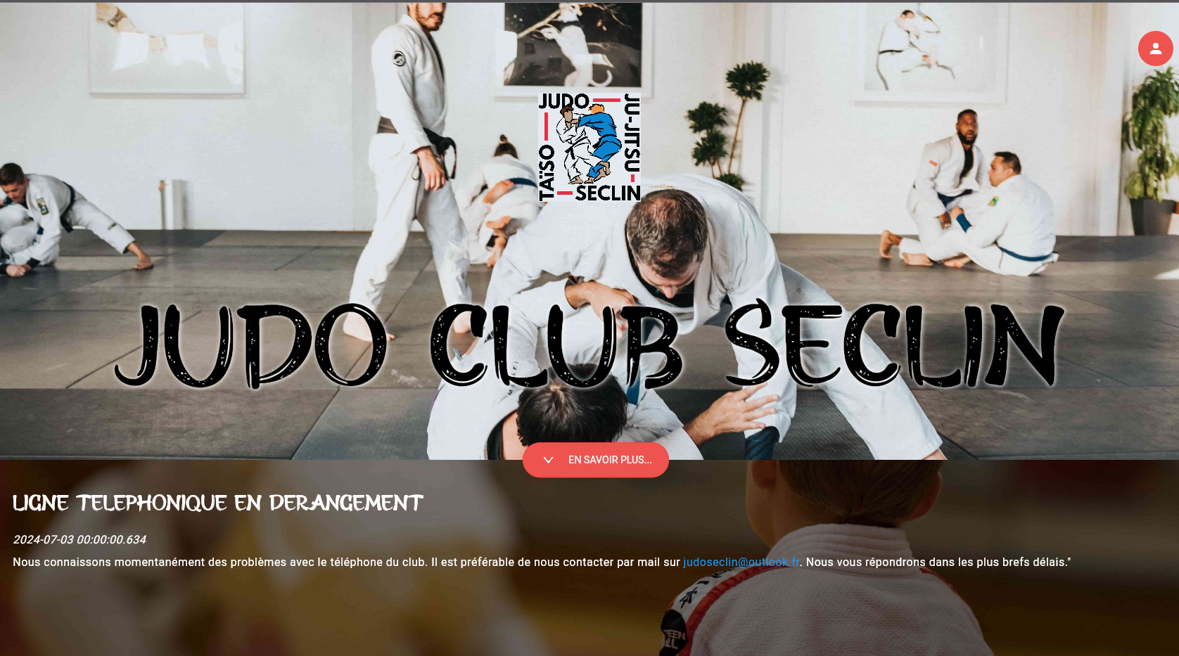 Site association sportive Judo Seclin