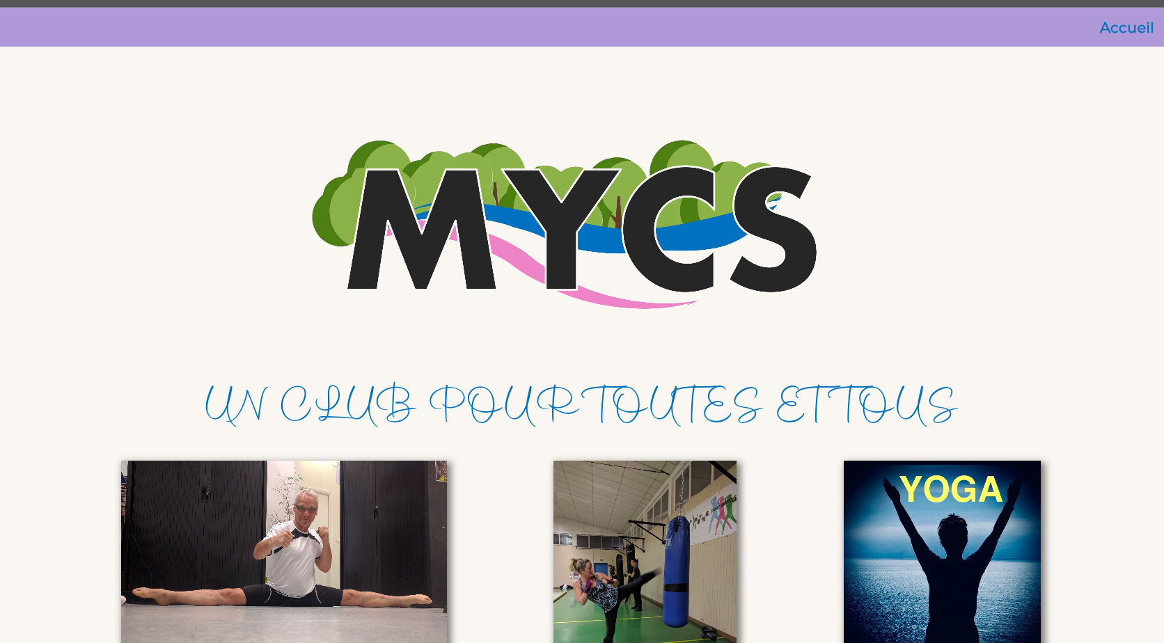 Site association sportive MYCS